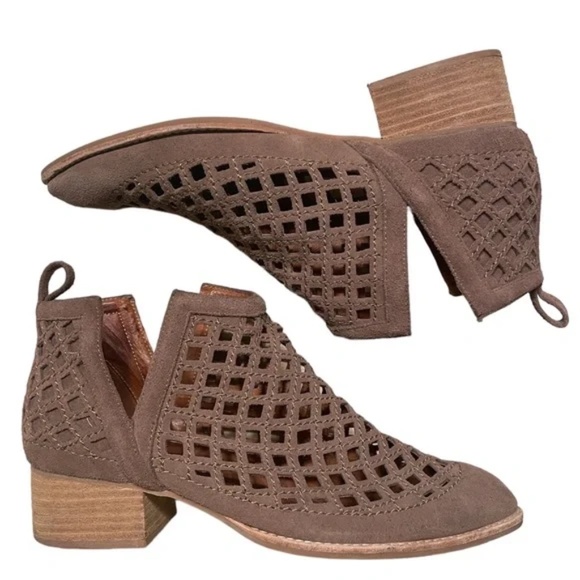 Jeffrey Campbell Shoes - Jeffrey Campbell Women's Taggart Booties Brown Size 9.5
